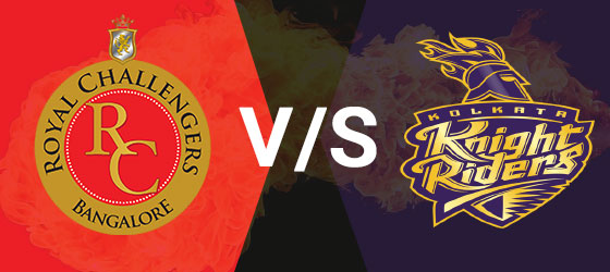 Royal Challengers Bangalore vs Kolkata Knight Riders