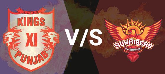 Kings XI Punjab vs Sunrisers Hyderabad