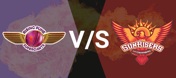 Sunrisers Hyderabad vs Rising Pune Supergiants